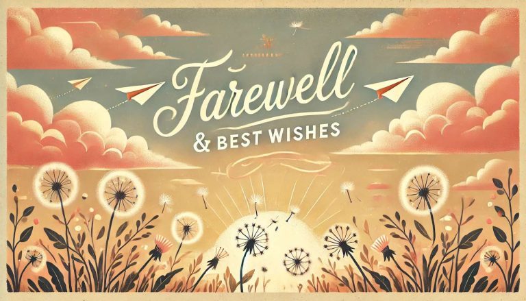 farewell cards